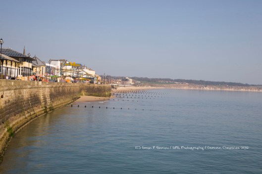 The sea was almost as still as a mill pond