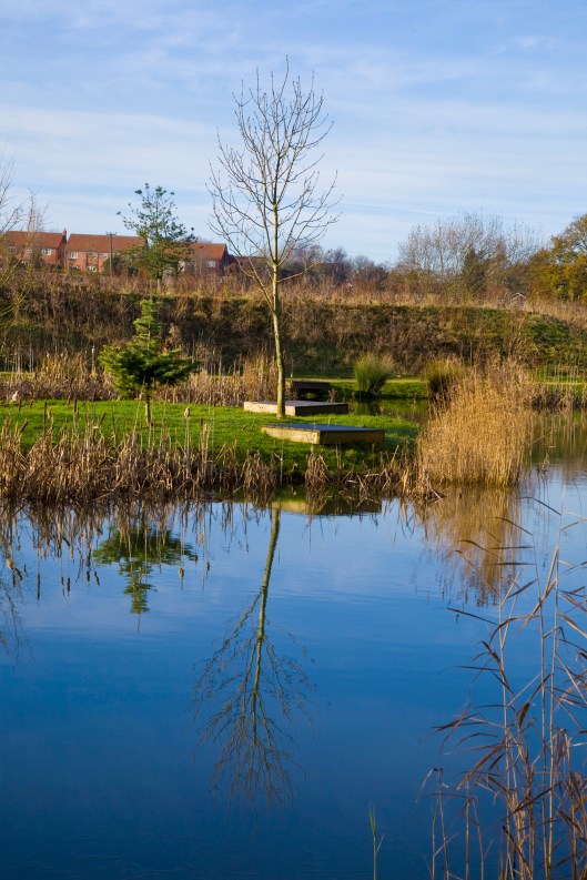One of the fishing pegs on the island