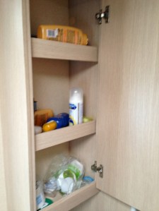 "Caution - contents may have moved"