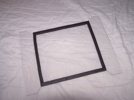 4mm PVC sheet with a foam self adhesive sealing strip