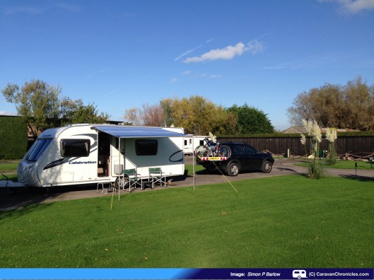 All set up on our pitch