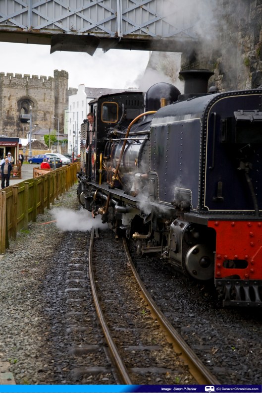 Our Engine & Driver for the day changing ends...