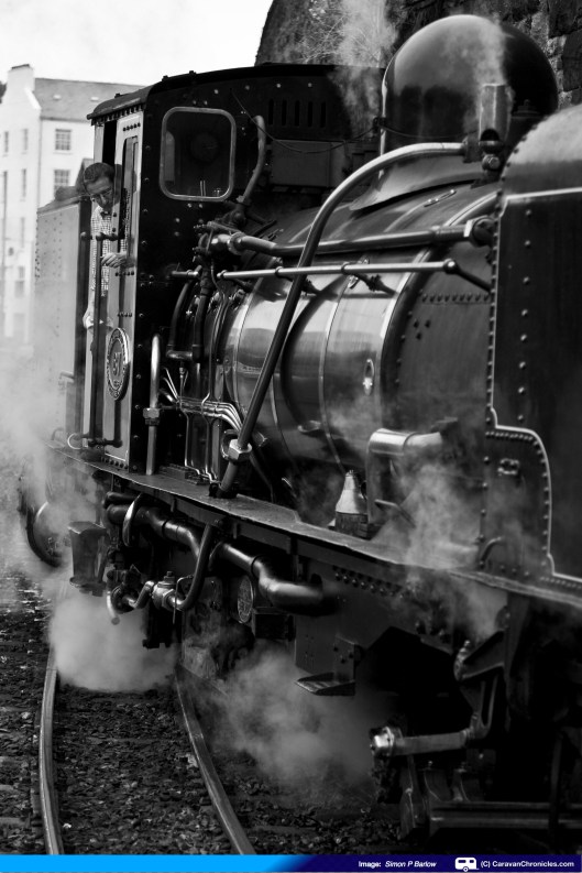 Why is it steam engines always look better in 'moody' black & white?