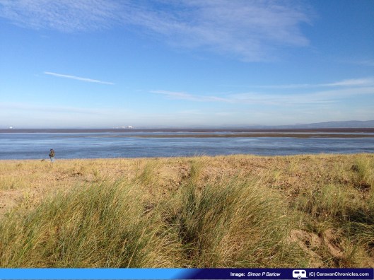 Looking from Fleetwood across to  Heysham