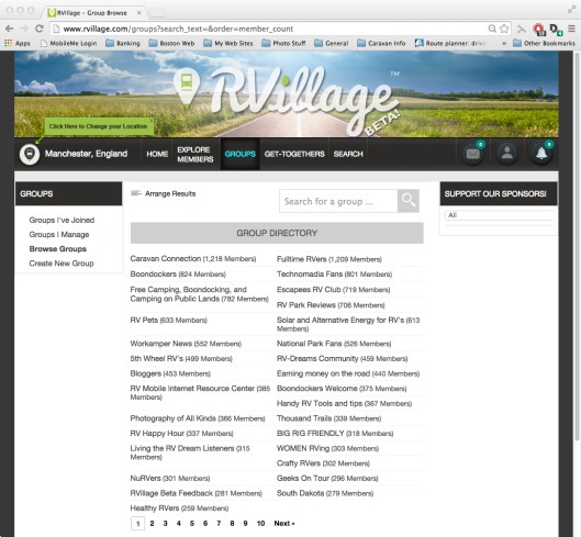 Screen - RVillage Groups2