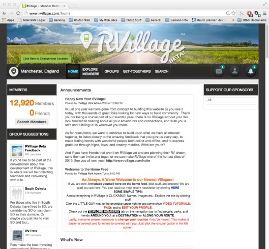Screen - RVillage Member