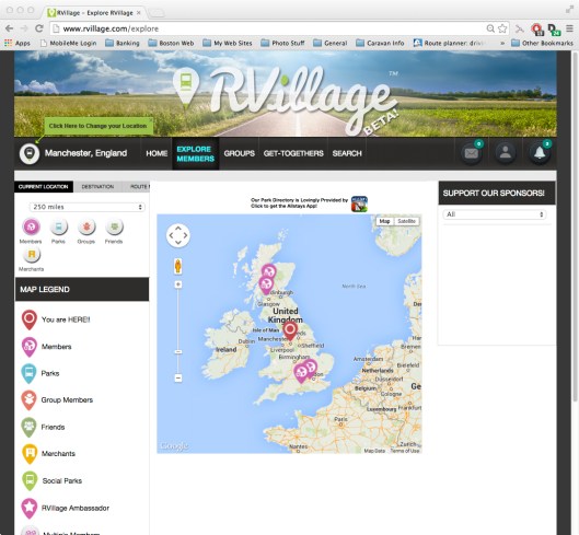 Screen - RVillage UK Members