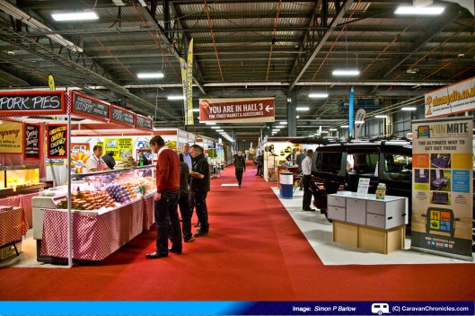 The quiet before the storm... before the show opened!