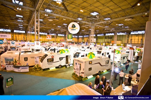 What a lot of shiny caravans!
