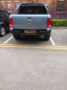 'The Wolf' at North West Towbar Centre all ready to go in for its tabor and electrics tone fitted.