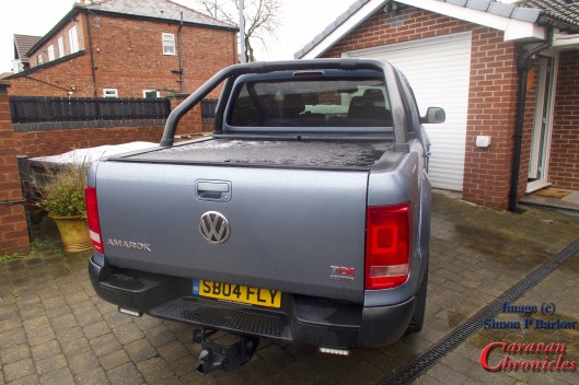 Getting ready for installing the bike rack